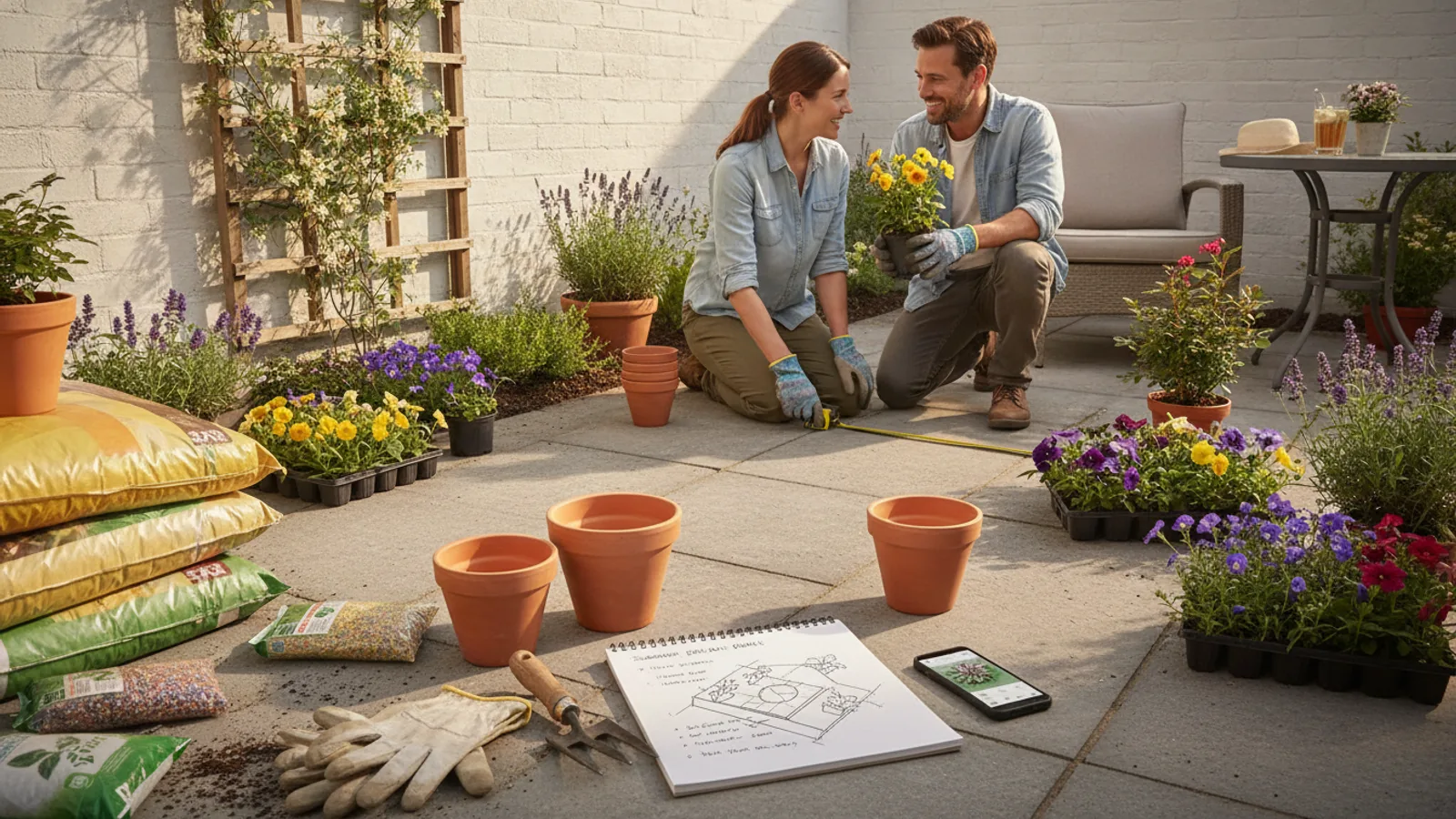 What To Check Before A Small Patio Planting Plan For Long Summer Colour cover image